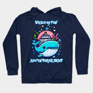 whale cruise adventure Hoodie